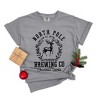 Simply Sage Market Women's North Pole Brewing Co. Short Sleeve Garment Dyed Tee - 3 of 4