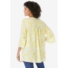 Woman Within Women's Plus Size Bell-Sleeve V-Neck Tunic - image 3 of 4