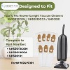 Nispira AH10000 Type Q HEPA Vacuum Bags compatible with Hoover Platinum Upright Vacuum UH30010COM UH30010CCA UH30010, 6 Packs - 4 of 4