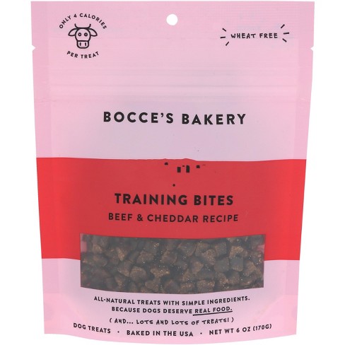 Bocce's Bakery Say Moo Beef & Cheddar Training Treats - Case of 12 - 6 oz - image 1 of 1