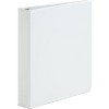 Business Source View Binder Round Ring 1-1/2" Cap Letter-size White 19651 - 3 of 4