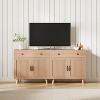 Wooden Storage Cabinet with Drawer & Doors, Multi-Purpose Sideboard Buffet for Living Room, Dining Room, Office - 3 of 4