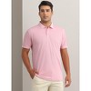 INSPIRE CHIC Men's Short Sleeve Lightweight Regular Fit Casual Business Work Solid Polo Shirts - 2 of 4