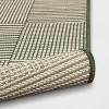 Patterned Grid Outdoor Area Rug - Threshold™ designed with Studio McGee - 4 of 4