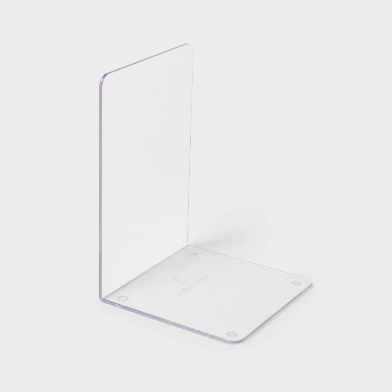 Acrylic Bookend Clear- Brightroom&#8482;, 1 of 5