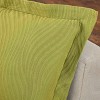 Waves Cotton Matelasse Decorative Bedspread and Pillow Sham Set by Blue Nile Mills - 4 of 4