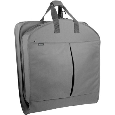 WallyBags 40" Deluxe Travel Garment Bag with two pockets