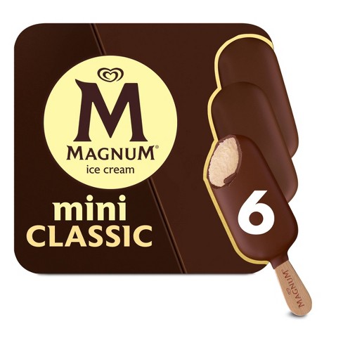 Magnum Mini Ice Cream Bars Classic - 6ct - image 1 of 4