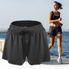 Unique Bargains Womens Flowy Running Shorts Casual High Waisted Workout Shorts 1Pc - 2 of 4