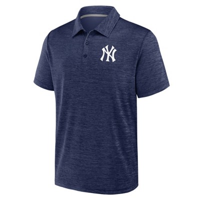 MLB New York Yankees Men's Heather Polo T-Shirt