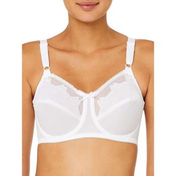 Bali Womens Cotton Double Support Wirefree Bra, 36C, Soft Taupe