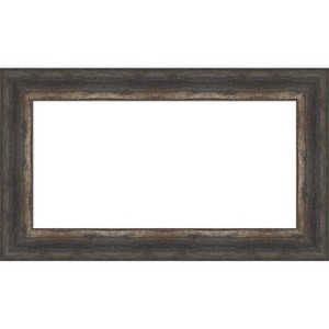 Amanti Art Bark Rustic Char Framed Dry Erase Magnetic Board - 1 of 4
