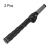 Unique Bargains Rubber Left-Handed Beginner Non-Slip Golf Club Training Grip Black 2 Pcs - 3 of 4