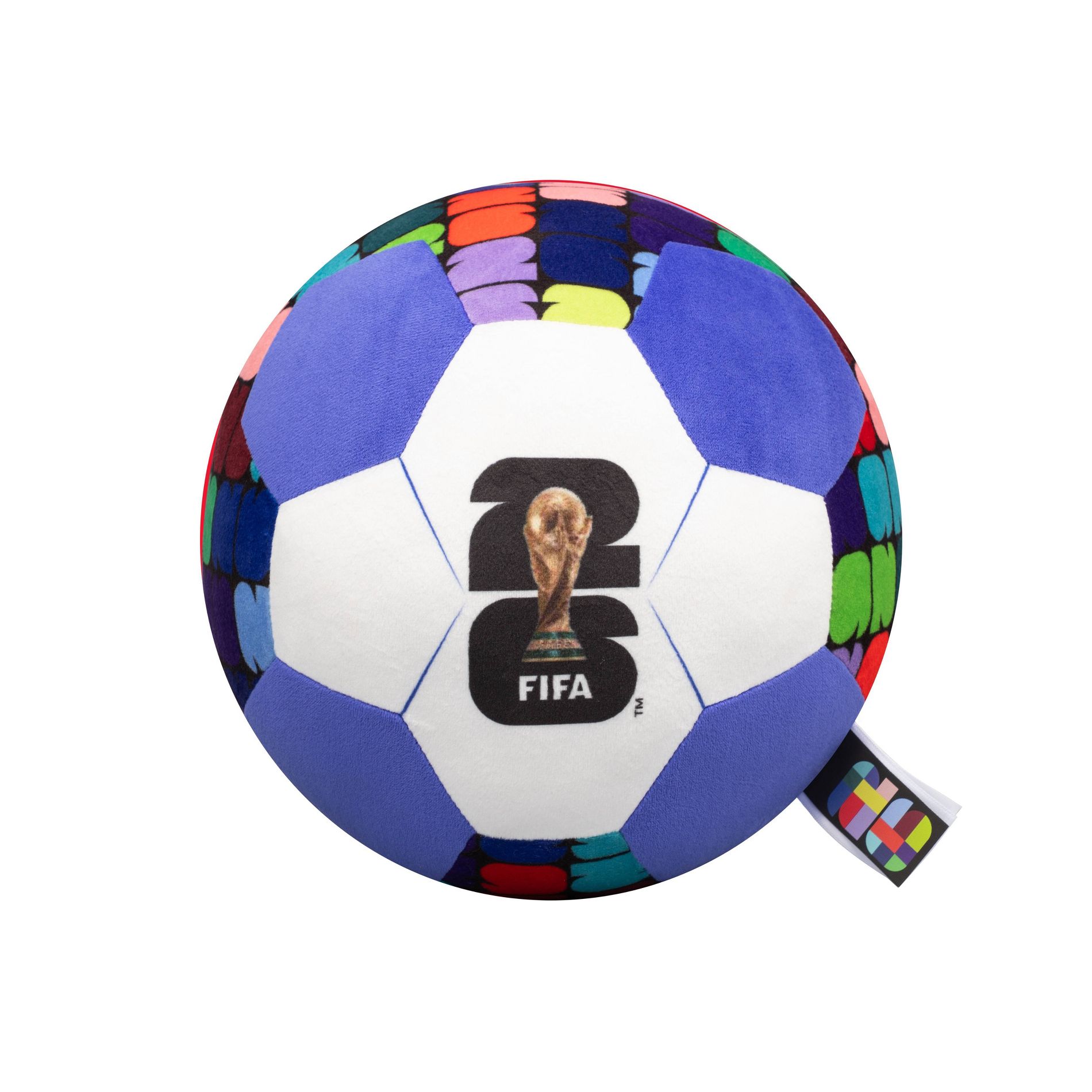FIFA 9" Purple Plush Soccer Ball