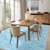 Modern Abstract Area Rug Washable Rug - 4 of 4