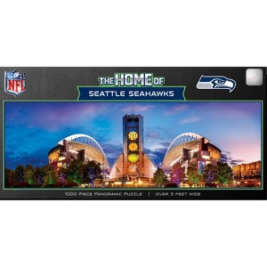 MasterPieces Sports Panoramic Puzzle - NFL Seattle Seahawks Stadium View - 1 of 4