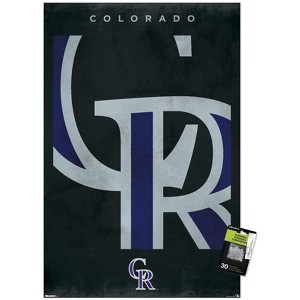 Trends International MLB Colorado Rockies - Logo 25 Unframed Wall Poster Prints - 1 of 4