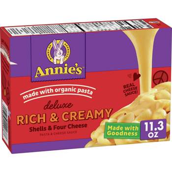 Annie's Homegrown Deluxe Mac and Cheese Four Cheese - 11.3oz