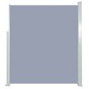 vidaXL Retractable Side Awning 63"x196.9"Gray - 2 of 4
