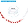 Unique Bargains Adjustable Crowd Control at Driveway Plastic Chain Barrier with Snap Hook - 2 of 4