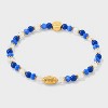 Little Words Project Go Football Stacker Beaded Bracelet - 3 of 4