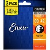 Elixir BONUS PACK! NANOWEB Nickel-Plated Steel Super Light Electric Guitar Strings 3-Pack - 3 of 3