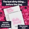 TDC Games Dirty Minds Bachelorette Party Games for Adults, Bridal Shower Games Quiz with Naughty Clues for 25 Guests, Adult Games for Game Night - 3 of 4