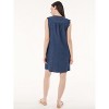 Jones New York Plus Size Flutter Sleeve Shift Dress - 3 of 3