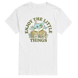 Men's - Star Wars - The Mandalorian Enjoy The Little Things Short Sleeve Graphic T-Shirt - 1 of 4