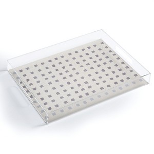 Holli Zollinger EARTHEN DOT Acrylic Tray - Deny Designs - 1 of 4