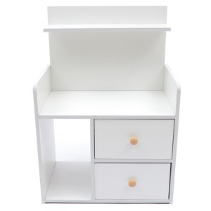 YIYIBYUS 2 Drawers Multifunctional Bedside Cabinet Bedroom Nightstands - 1 of 4