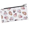 Golden Girls Wallet Chibi Character Zip Closure Faux Saffiano Leather Wallet - 3 of 3