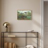 Art Remedy Monet - Garden with Dahlias Impresionism Landscape Wall Art Framed - 2 of 4