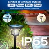 ROTTOGOON 23" 2-in-1 Solar LED Pathway Lights Outdoor 4 Lighting Modes IP65 Waterproof Solar Powered Wall Lights Warm & Cold White 4-Pack - 4 of 4