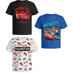 Disney Disney Cars Lightning McQueen Pixar Graphic T-Shirt (Sets) Tow Mater Doc Cruz Finn Outfit Tee Toddlers Birthday Kids Clothes - 1 of 4