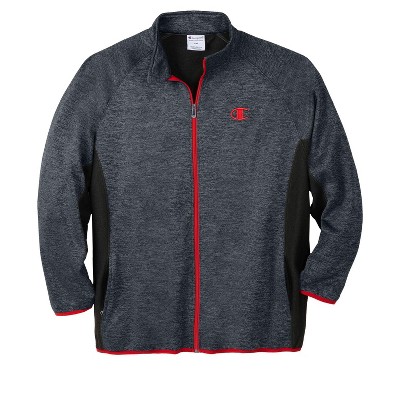 KingSize Men's Big & Tall Champion Fleece Zip Track Jacket