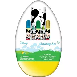 Disney Mickey Activity Egg Craft Kit | Coloring Pages | Stickers | Markers | Crayons