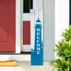 Northlight Weathered Lighthouse "Welcome" Porch Board Sign Decoration - 35.75" - 2 of 4