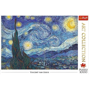 Trefl Art Collection The Starry Night Jigsaw Puzzle - 1000pc - 1 of 3