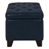 New Pacific Direct Julian Rectangular Bonded Leather Storage Ottoman - 3 of 4