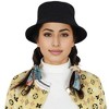 Anna-Kaci Unisex Classic Washed Denim Bucket Hat Cotton Sun Hats Outdoor Fisherman Cap for Beach, Golf, Fishing - 2 of 4