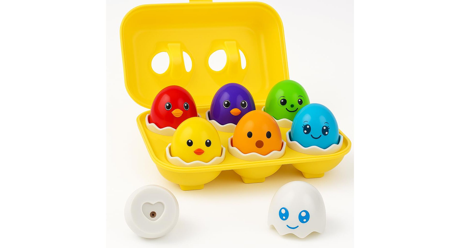 ArtCreativity Matching Eggs Toy for Toddlers