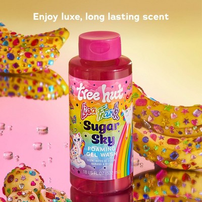 Tree Hut x Lisa Frank Sugar Sky Foaming Gel Body Wash - 18 fl oz