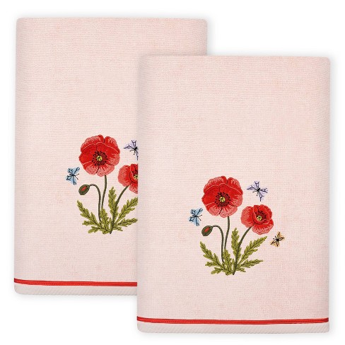 Blush best sale towels target