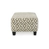 Signature Design by Ashley Traditional Dovemont Oversized Accent Ottoman Chenille Putty - 4 of 4