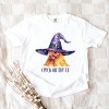 Simply Sage Market Chick Or Treat Watercolor Distressed Garment Dyed Tee - 3 of 4