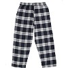 Intimo Men's Flannel Pajama Sleep Lounge Pants with Slipper Socks - 3 of 4