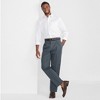 Lands' End Men's Solid No Iron Supima Pinpoint Straight Collar Dress Shirt - 3 of 3