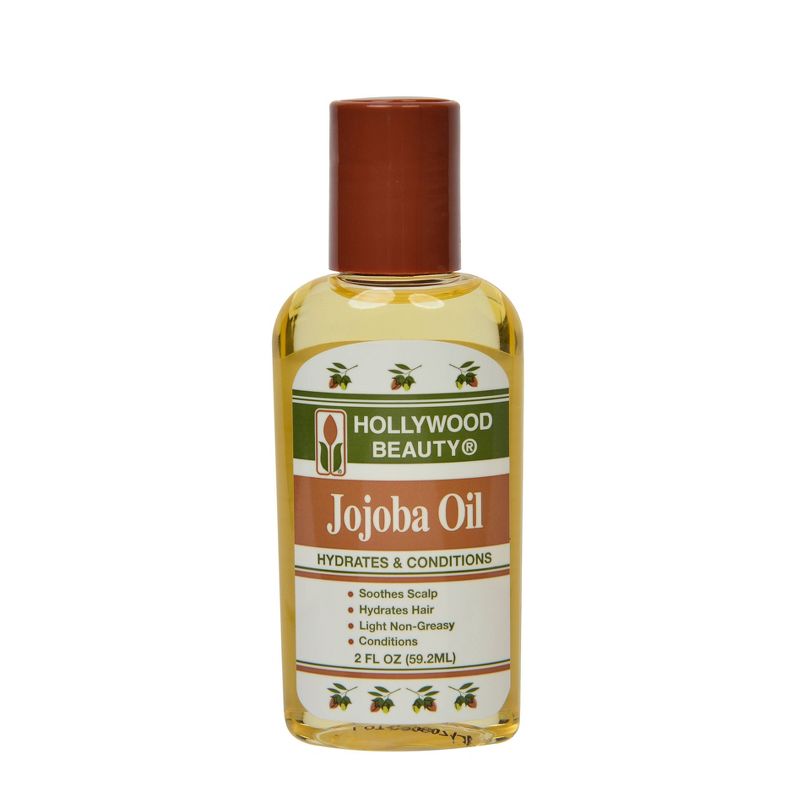Hollywood Beauty Jojoba Hair Oil - 2 fl oz, 1 of 5