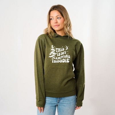 Simply Sage Market Campfire Hoodie Hoodie - L - Olive